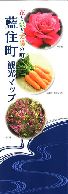 藍住町観光マップ