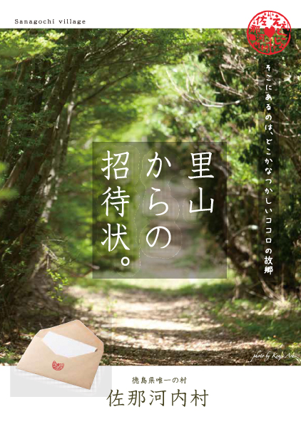佐那河内村観光パンフレット