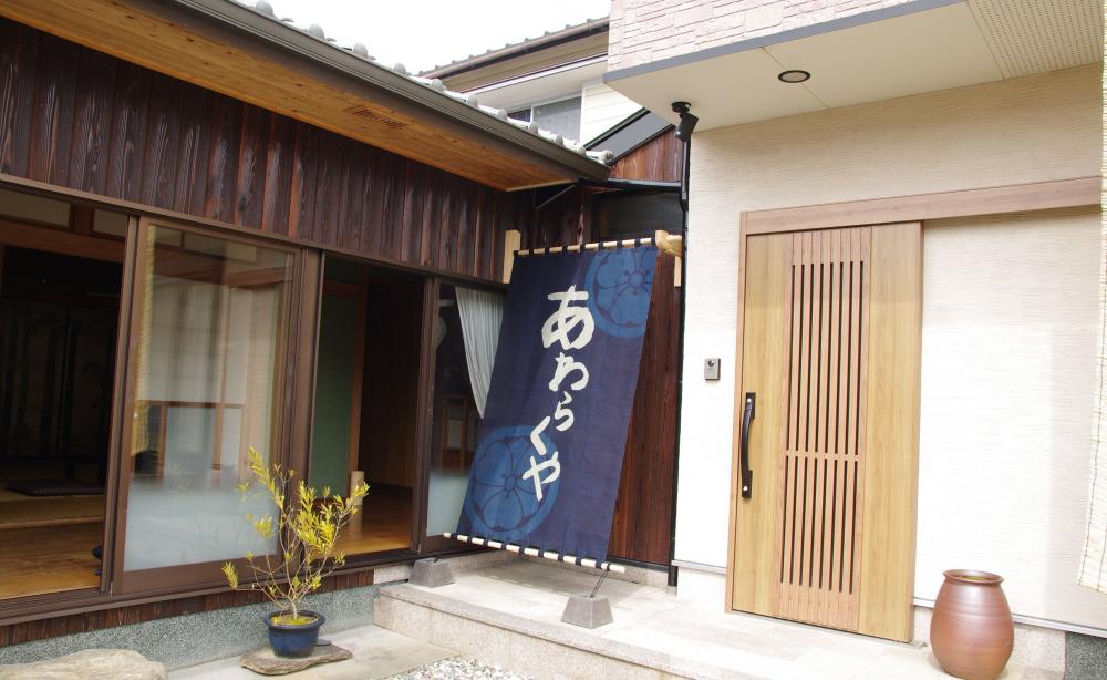 「藍のれん」で染まる
魅力的なまちづくり