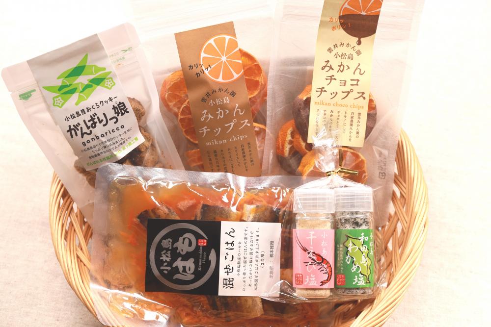 小松島に新しい特産品を開発せよ！
熱い想いのこもったお土産がぞくぞく登場
