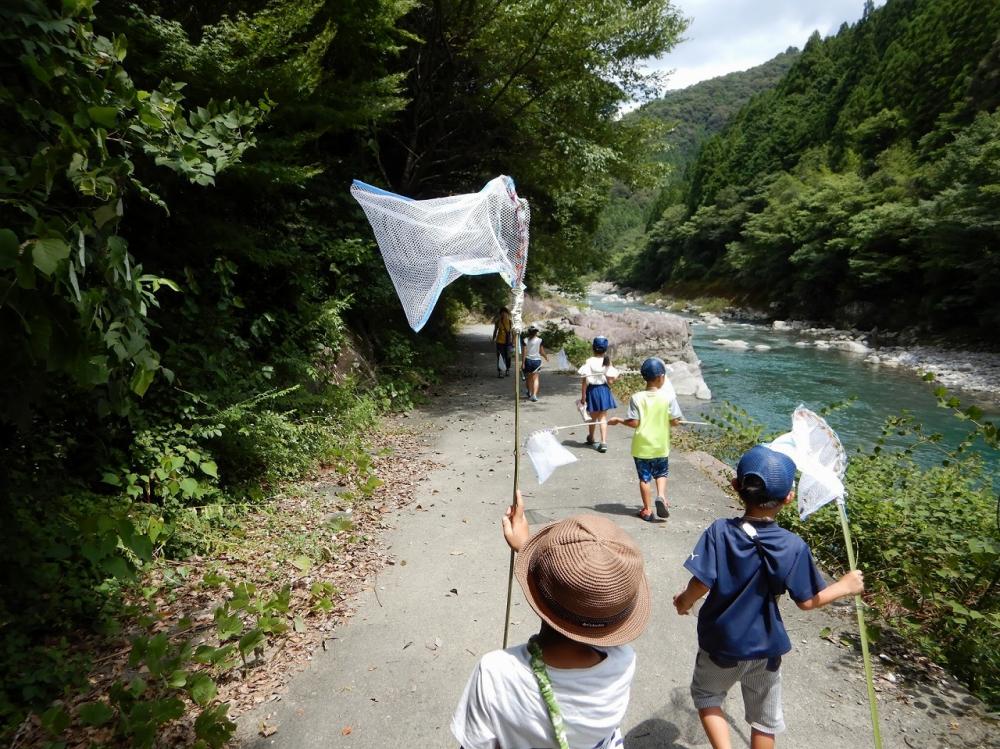 ファミリーで大満足！ 山々に囲まれた上勝町で
“自然の遊び方”を学べる場所

