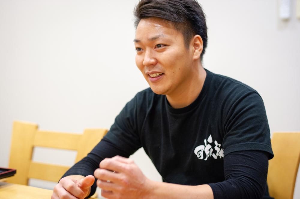 新しいことにチャレンジするのが大好きな息子の成田さん
