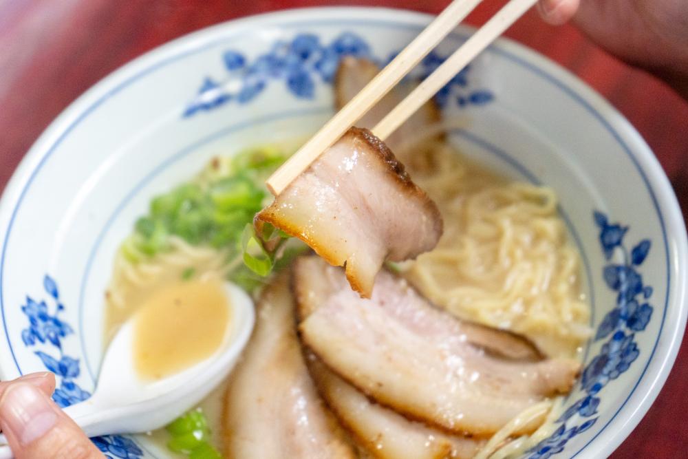 ラーメンはスープが命!だけど、チャーシューにも凝ってます