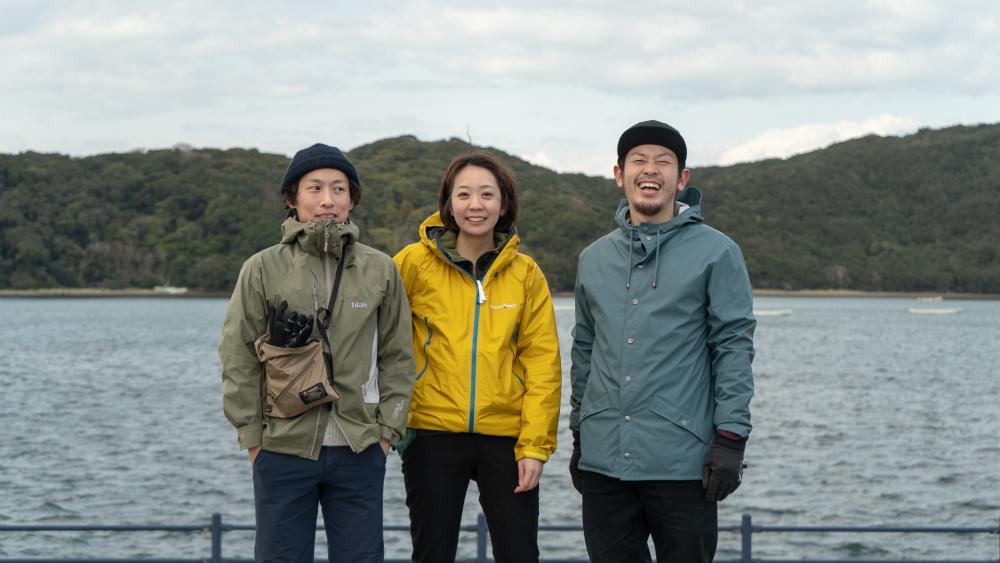 左から前川雄紀さん、木村恵理さん、竹永耕輝さん