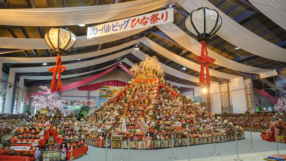 ビッグひな祭りのメイン会場