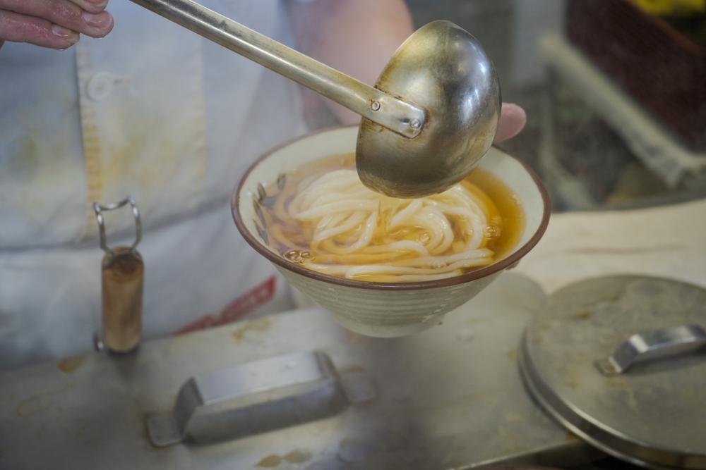 徳島には美味しい讃岐うどんの店もたくさんある