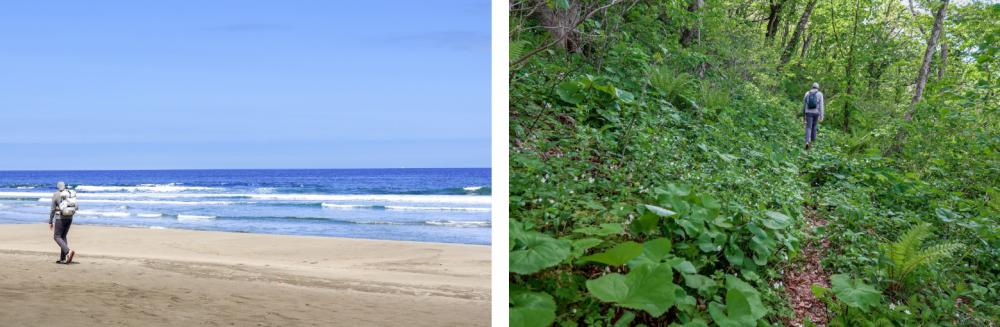 The Michinoku Coastal Trail, the longest modern long-distance trail in Japan
