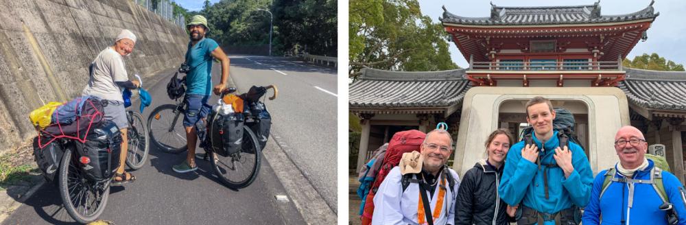 International pilgrims were spiking pre-COVID time. Though mostly walkers, the popularity of biking was growing