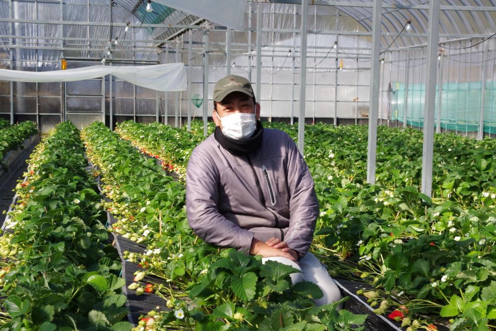  ▲部会長の栗坂さん。とっても気さくでダンディ！