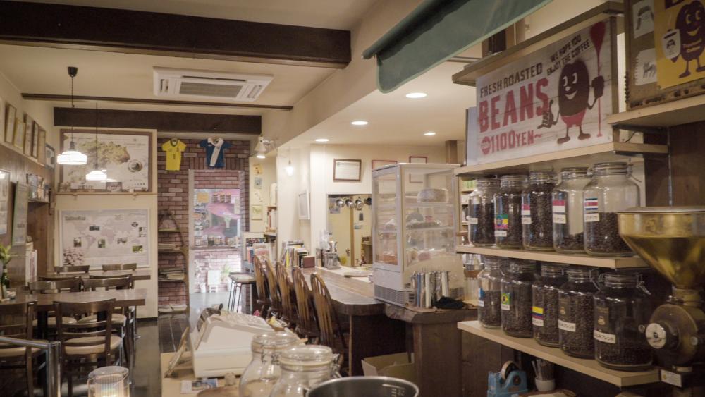 明るく楽しい気分にしてくれる店内