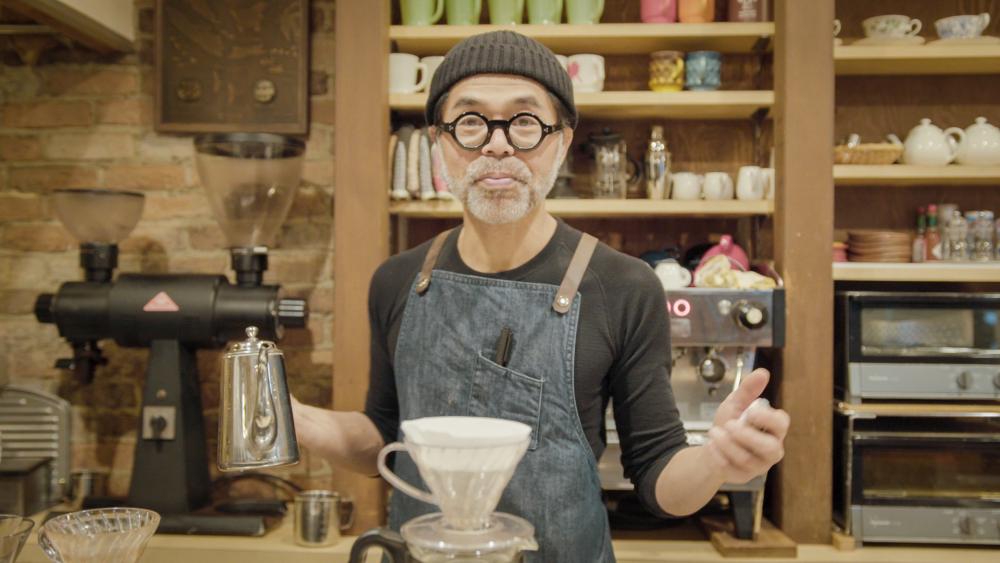 マスターがいつも笑顔で迎えてくれる