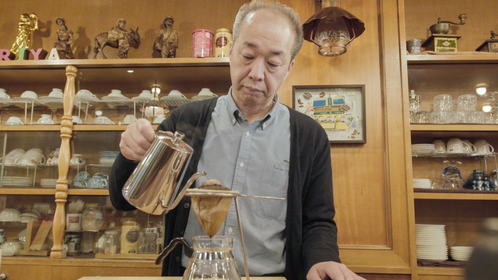 創業以来変わらないネルドリップ