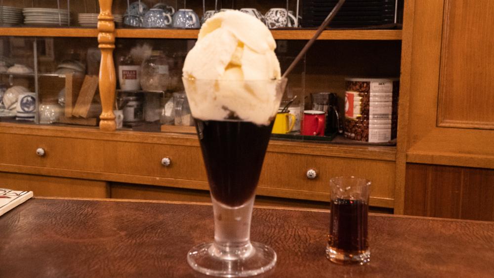 大人気のコーヒーゼリー 600円