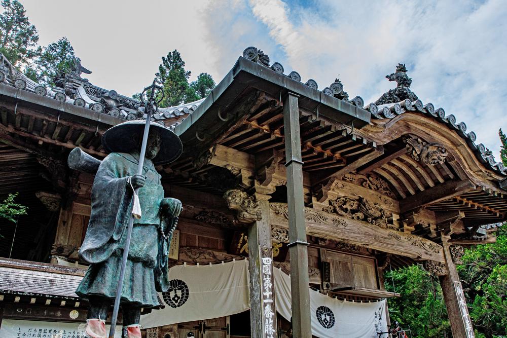 Fujiidera, the 11th temple of Shikoku 88 Temples Pilgrimage