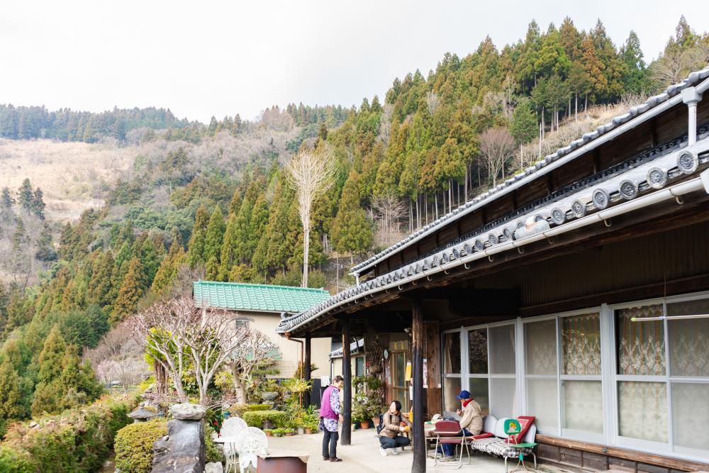 このお庭も散策ルート