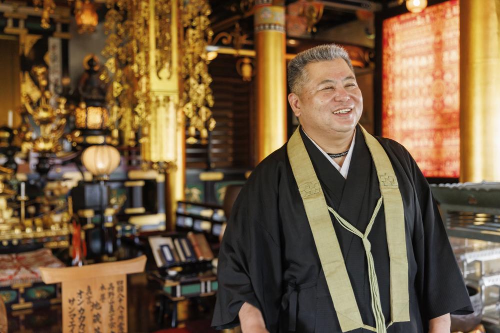 立江寺副住職 庄野晃隆さん