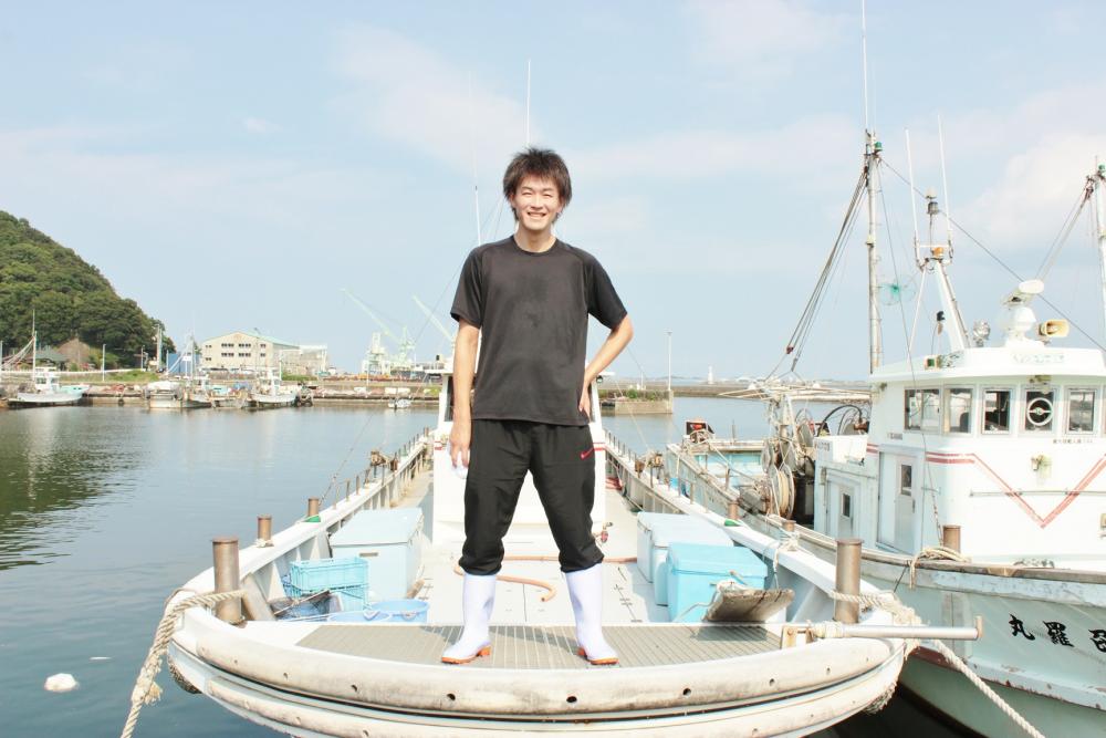  小松島漁業協同組合 青年部 部長　住村陽昌さん