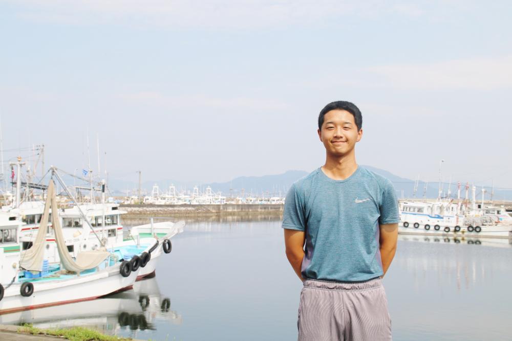  和田島漁業協同組合 漁師 藤崎健太さん