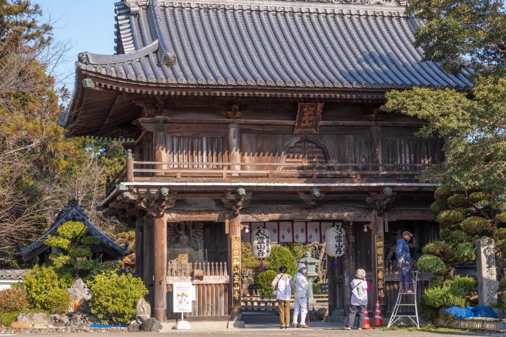 灵山寺,巡礼之旅的起点。