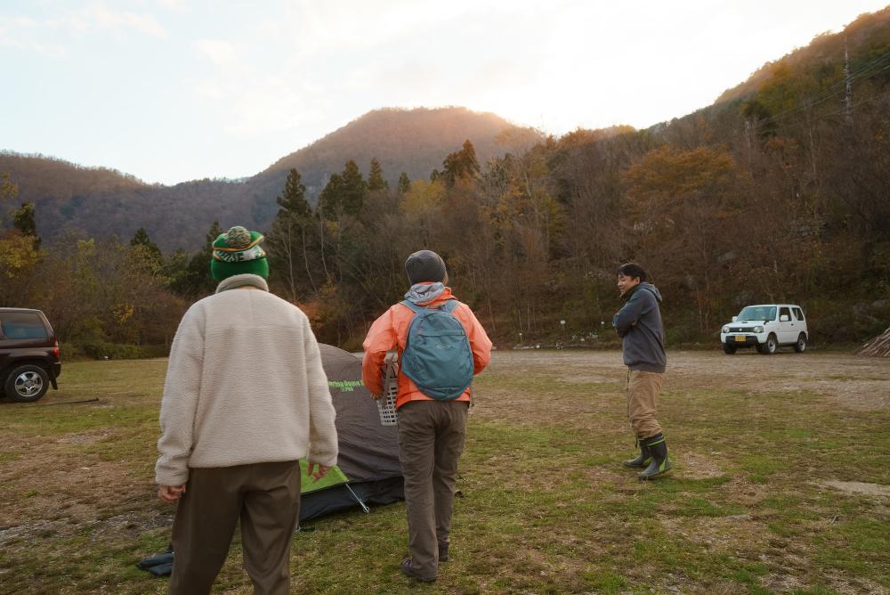 Spacious campsite