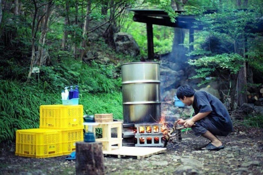 Other activities, such as drum baths, attract campers to explore the deep outdoors.
