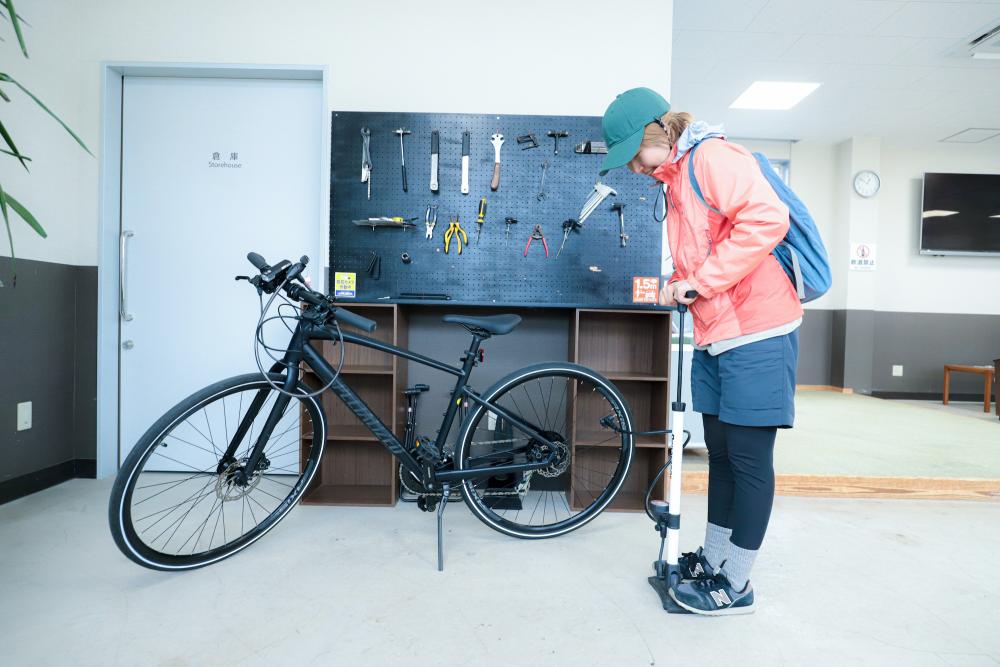 渡船を組み込んで自転車旅を盛りあげる 