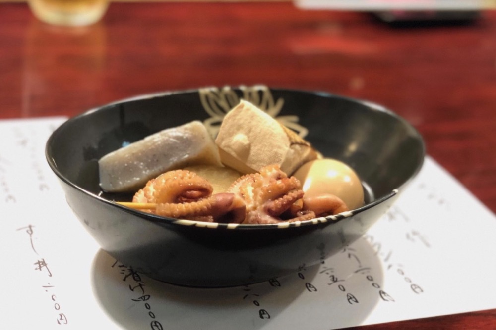  ▲Oden prepared with heart and soul.