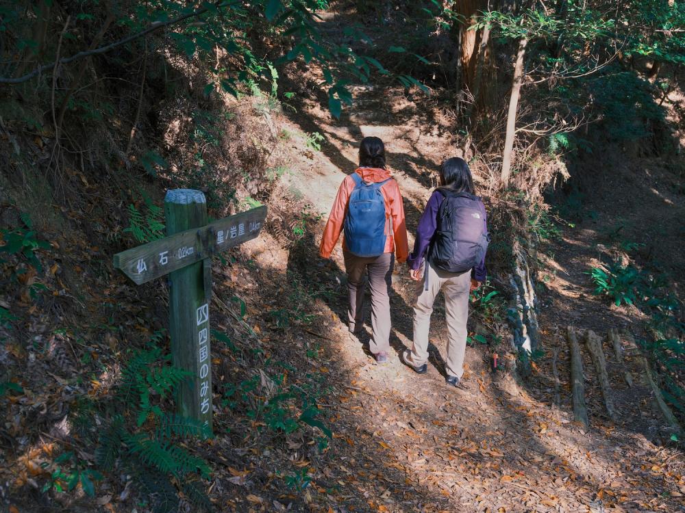 Finally, we head to the summit of Mt. Nakatsumine 