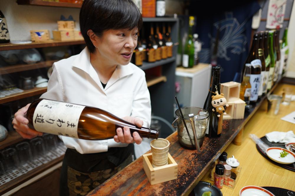  二代目女将の千頭敦子（ちかみあつこ）さん