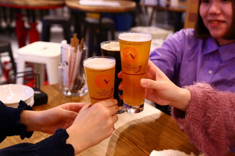 徳島のいいところが詰まった
ブルワリーのクラフトビール