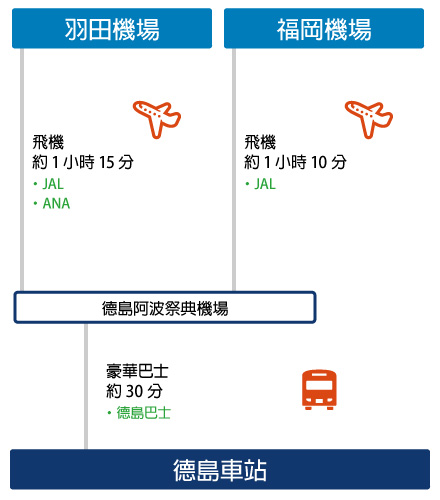 搭乘飛機前往的情況