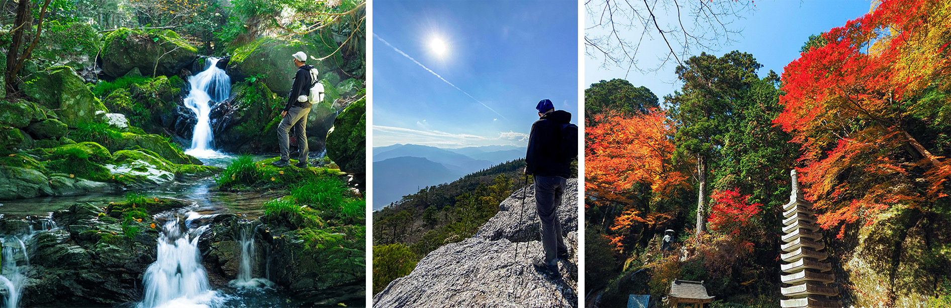  中津峰山　ルート4　徳円寺～中津峰山縦走 風景写真